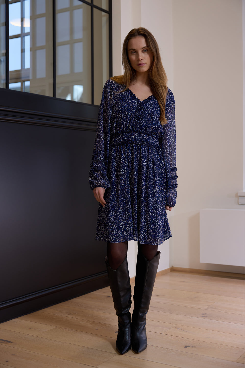 Rue de Femme 7579RDFIndira kort kjole DRESSES 250 Midnight