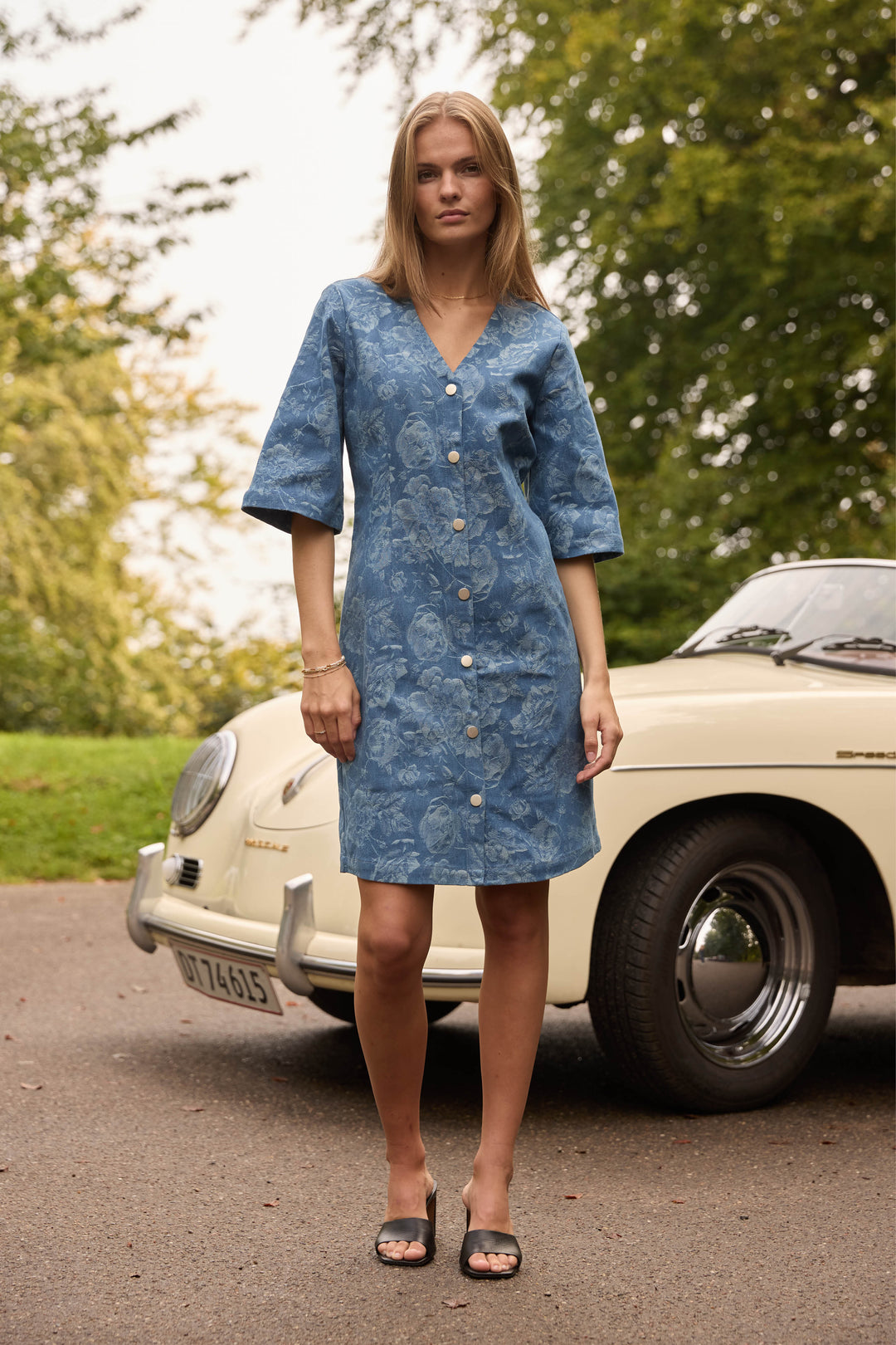 Rue de Femme 7510RDFMarlowe kjole DRESSES 213 Sky blue