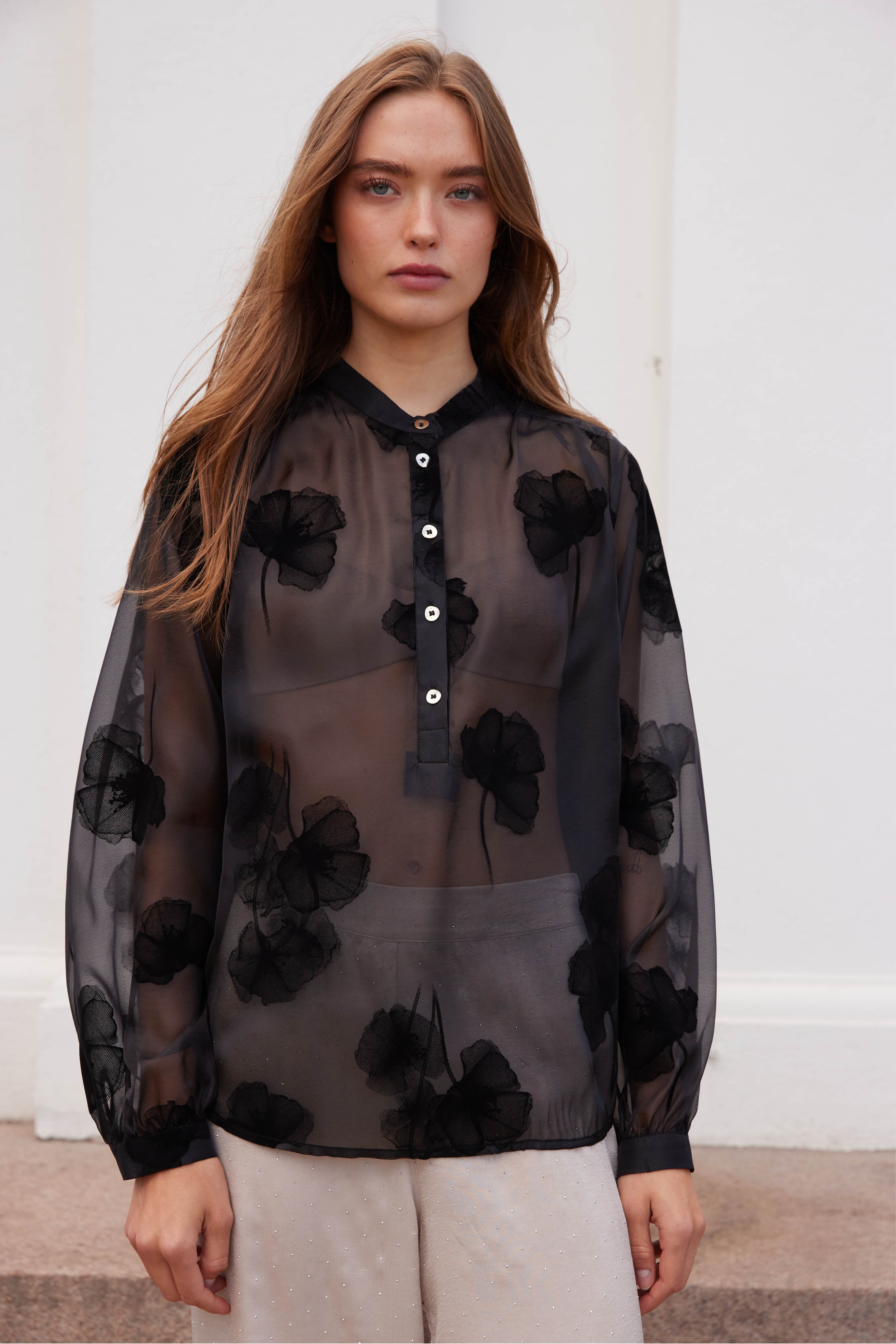 Talia Blouse, Russet