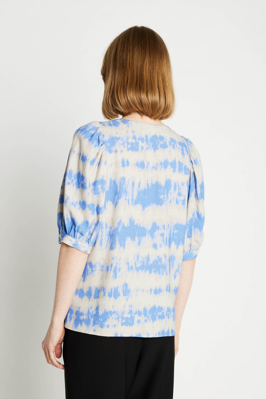 Rue de Femme 7344RDFCaeliana bluse BLOUSE 213 Sky blue