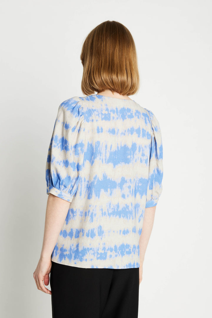 Rue de Femme 7344RDFCaeliana bluse BLOUSE 213 Sky blue