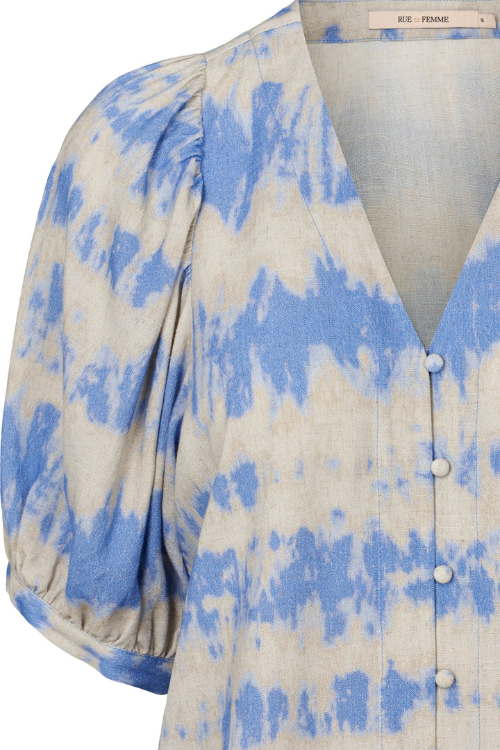 Rue de Femme 7344RDFCaeliana bluse BLOUSE 213 Sky blue