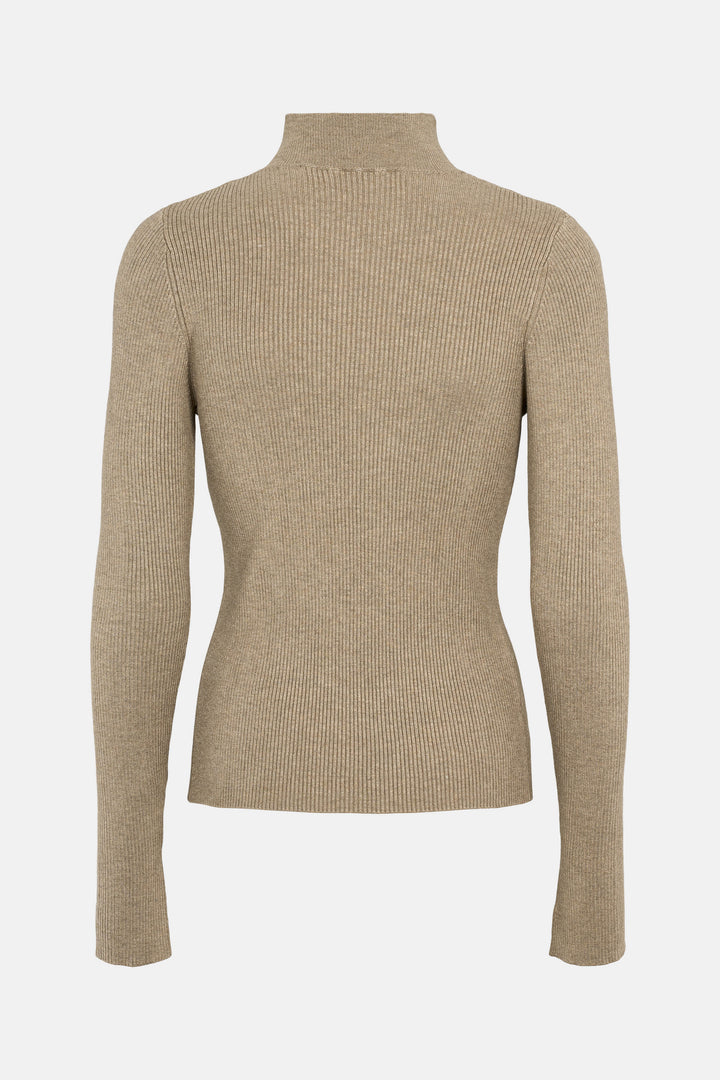 Rue de Femme 7493RDFCassia knit KNITWEAR, LIGHT 197 Brown sugar