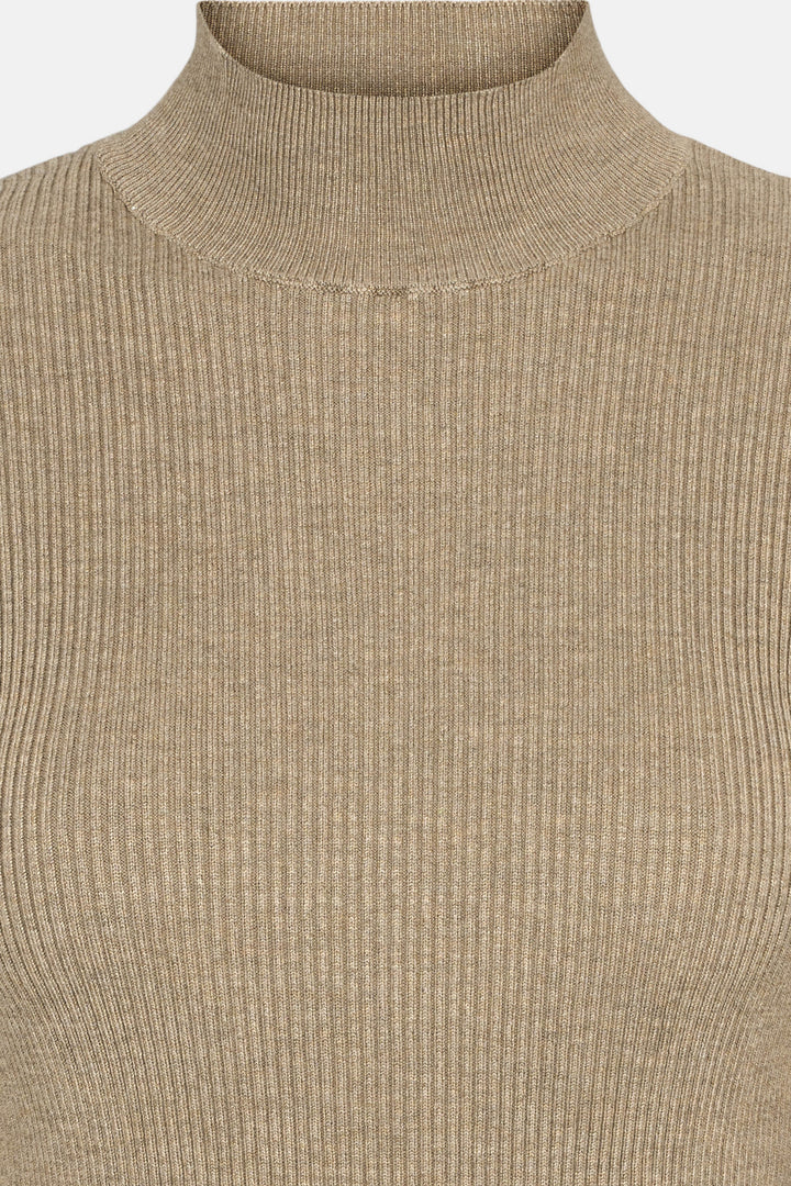 Rue de Femme 7493RDFCassia knit KNITWEAR, LIGHT 197 Brown sugar