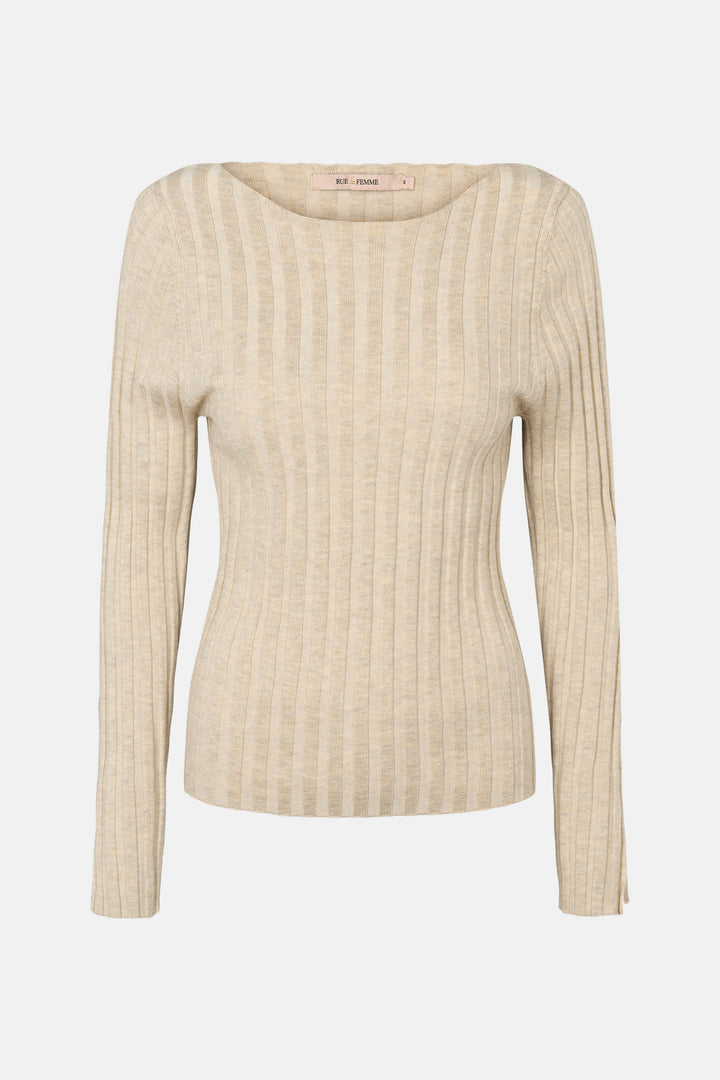 Rue de Femme 7493RDFMelody knit KNITWEAR, LIGHT Sand