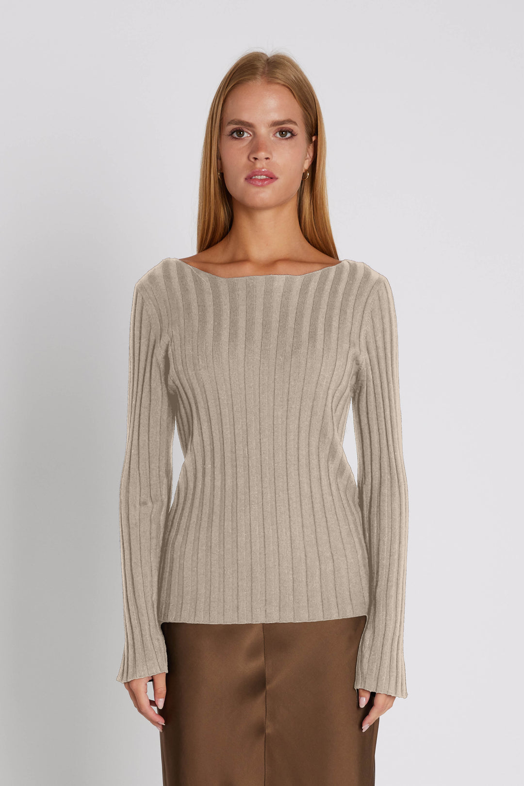 Rue de Femme 7493RDFMelody knit KNITWEAR, LIGHT Sand