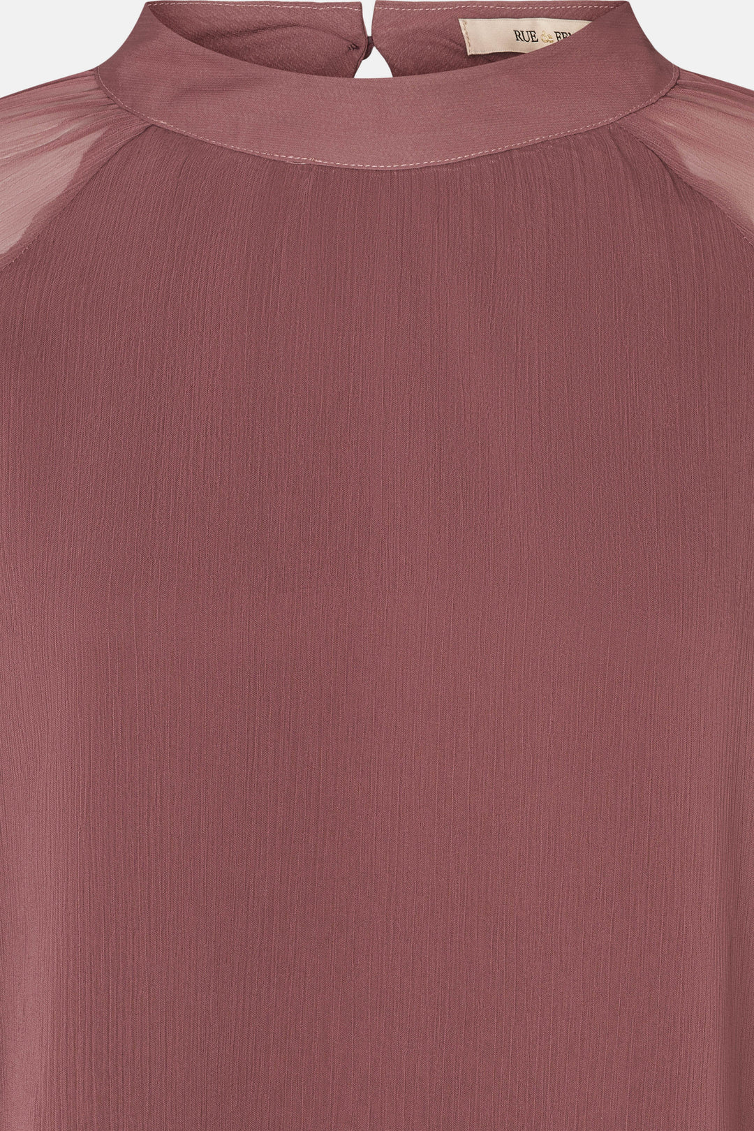 Rue de Femme 7575RDFDrystan blouse BLOUSE 386 Dusty rose