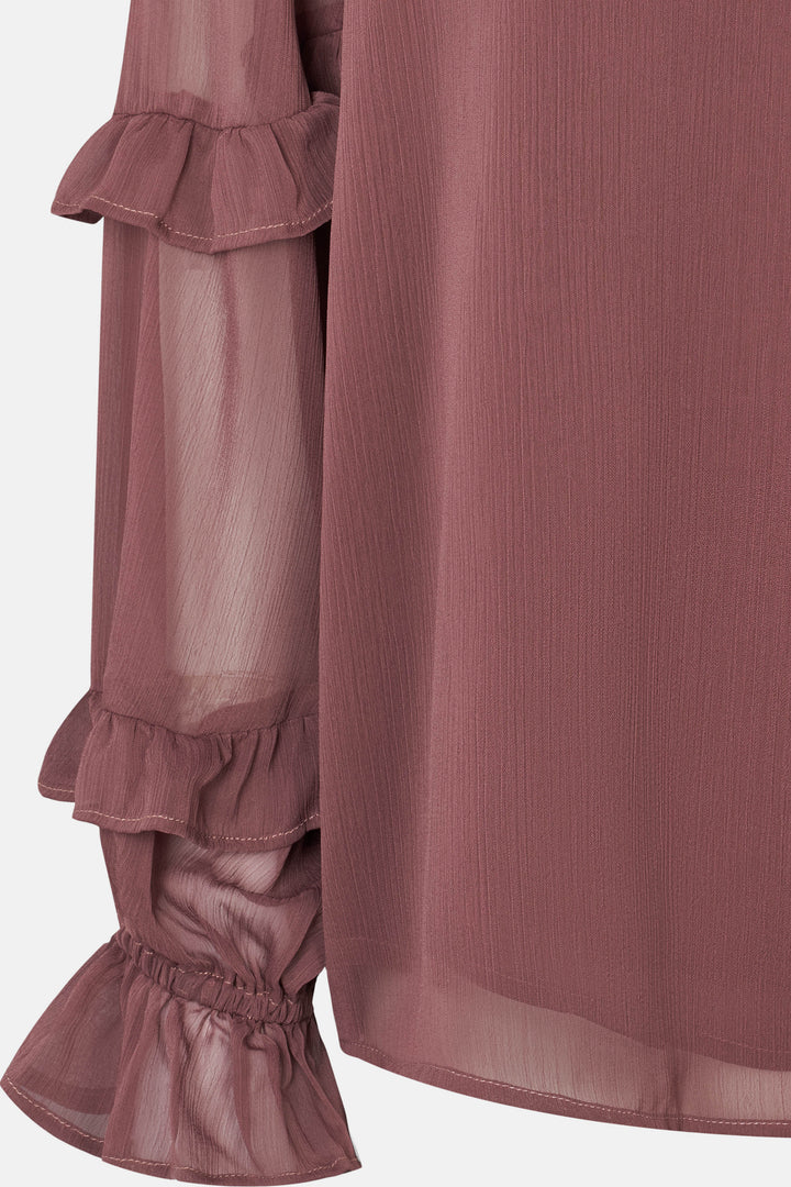 Rue de Femme 7575RDFDrystan blouse BLOUSE 386 Dusty rose