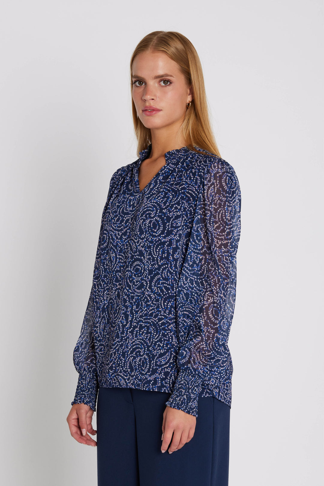Rue de Femme 7579RDFNimue blouse BLOUSE 250 Midnight
