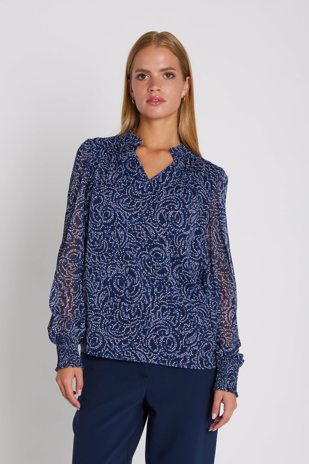 Rue de Femme 7579RDFNimue blouse BLOUSE 250 Midnight