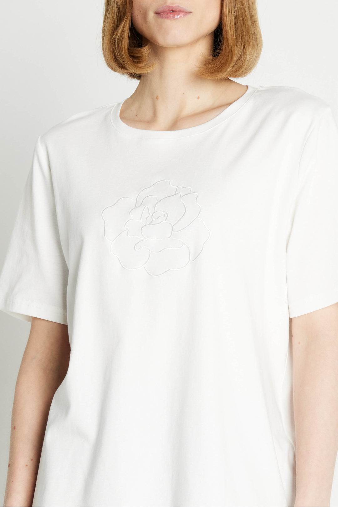 Rue de Femme Alvina t-shirt T-SHIRTS 02 Off white