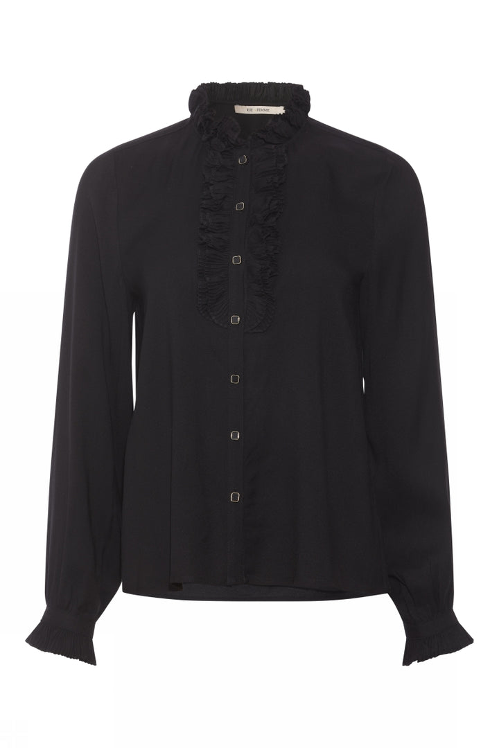 Rue de Femme Anisa shirt RdF SHIRTS 20 Black