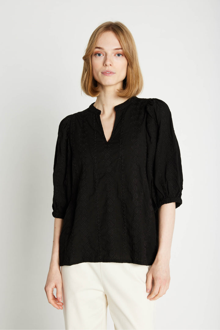 Rue de Femme Armelle bluse BLOUSE Sort