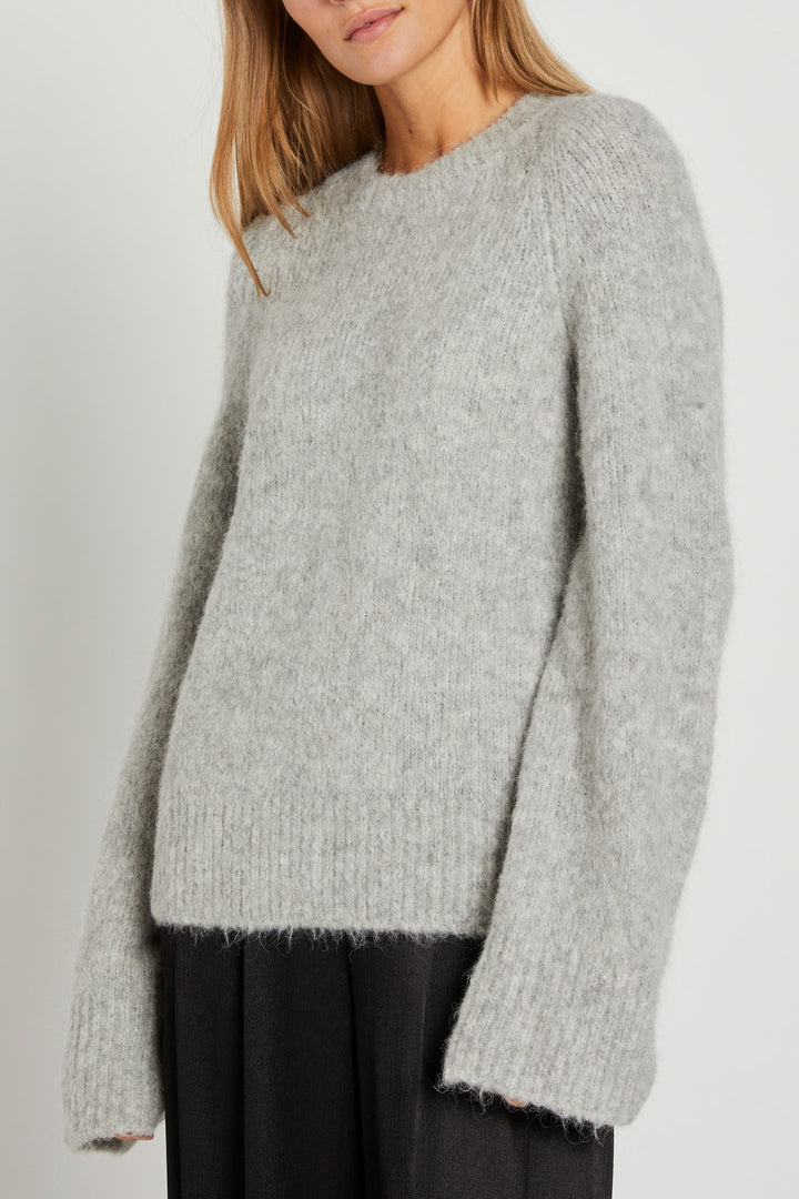 Rue de Femme Ashley Strik KNITWEAR, HEAVY 229 Stone grey