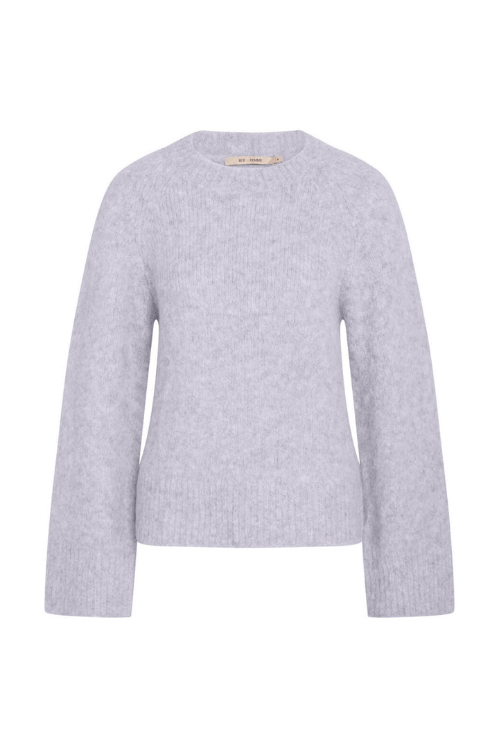 Rue de Femme Ashley Strik KNITWEAR, HEAVY 87 Light lilac