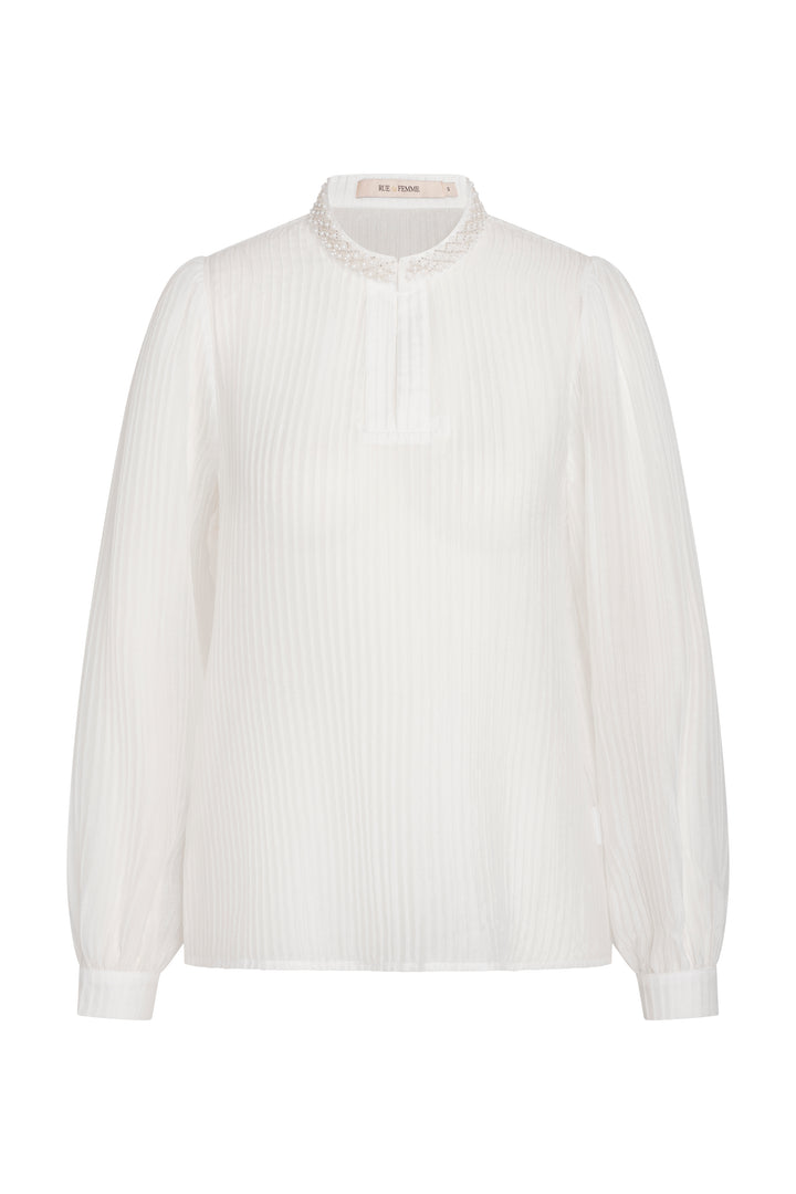 Rue de Femme Audette skjorte SHIRTS 02 Off white