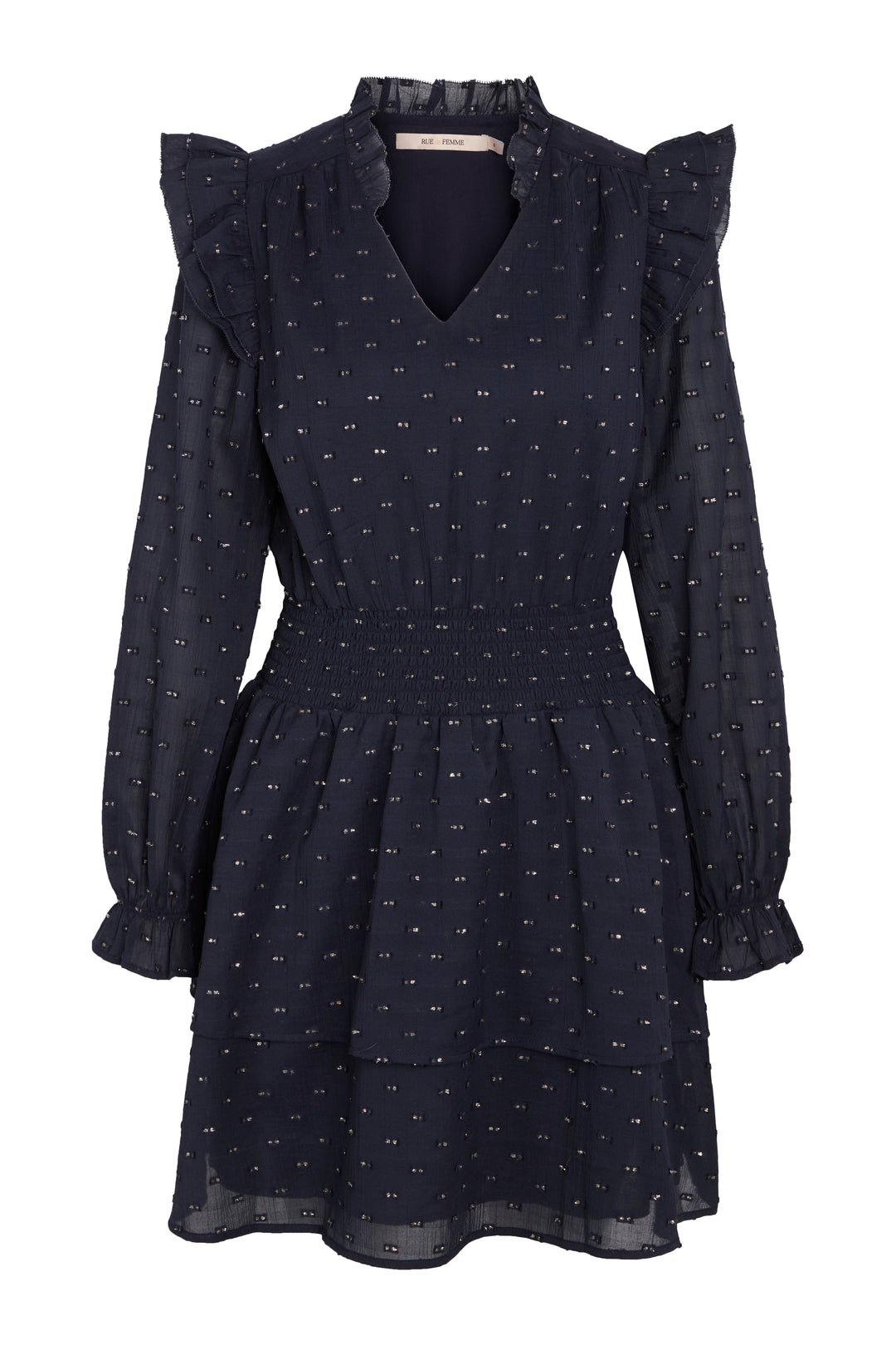 Rue de Femme Audrey kjole DRESSES 207 Dark blue