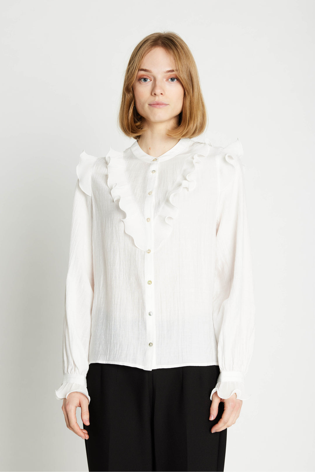 Rue de Femme Bernadina skjorte SHIRTS 02 Off white