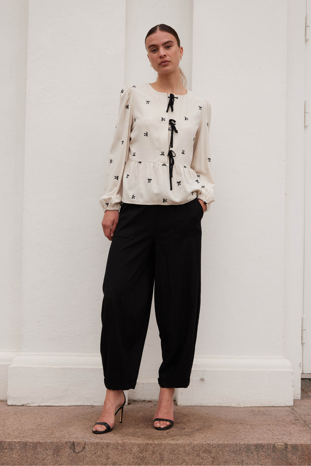 Rue de Femme Cameronia bukser TROUSERS Sort