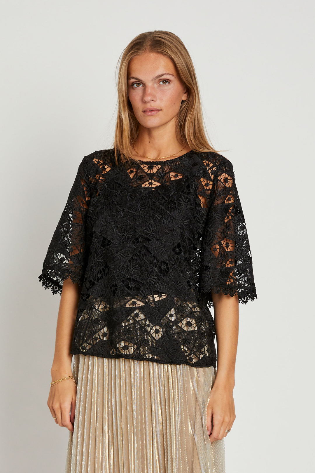 Rue de Femme Cosette bluse BLOUSE Sort