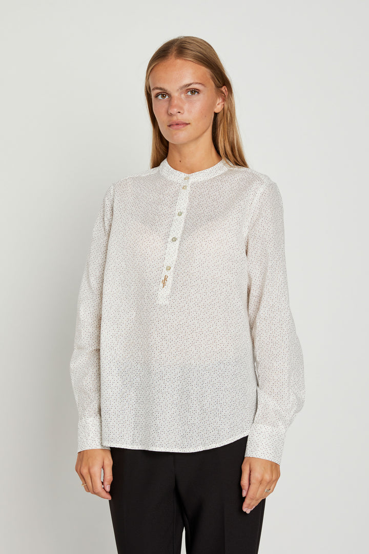 Rue de Femme Dot Skjorte SHIRTS Sand