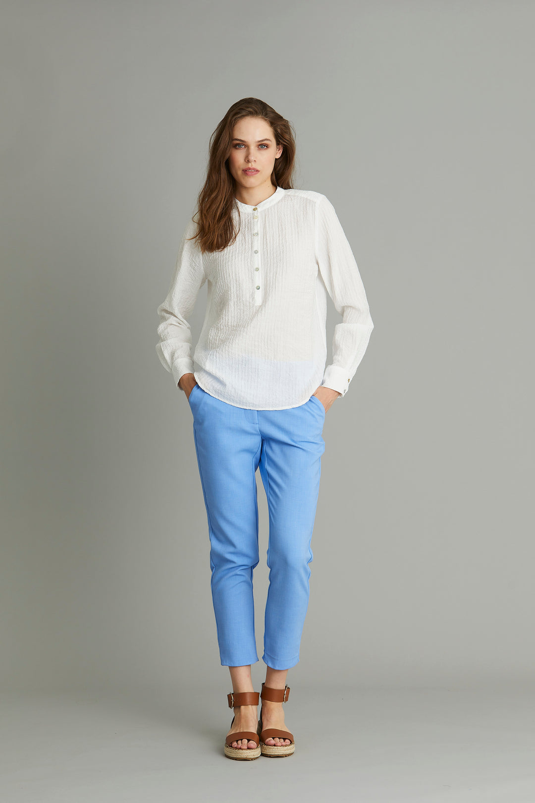 Rue de Femme Dot skjorte SHIRTS 02 Off white