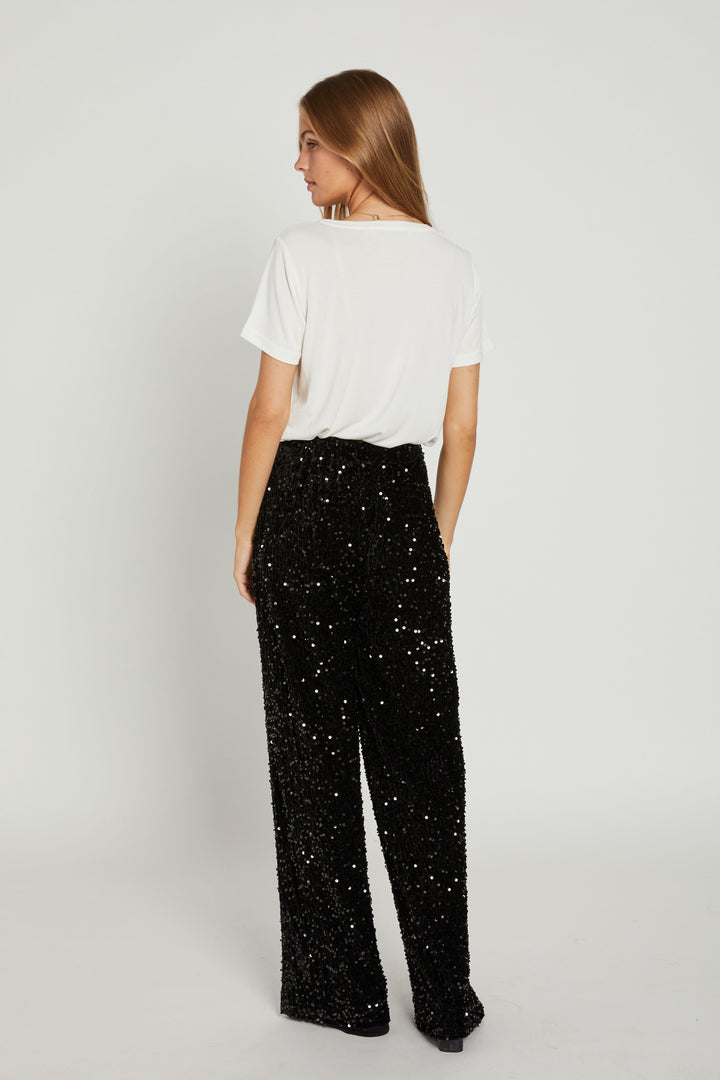 Rue de Femme Elena bukser TROUSERS Sort