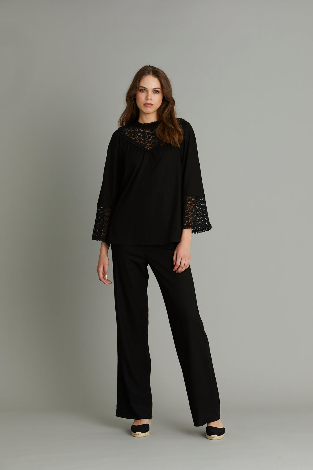 Rue de Femme Ellinor bukser TROUSERS Sort