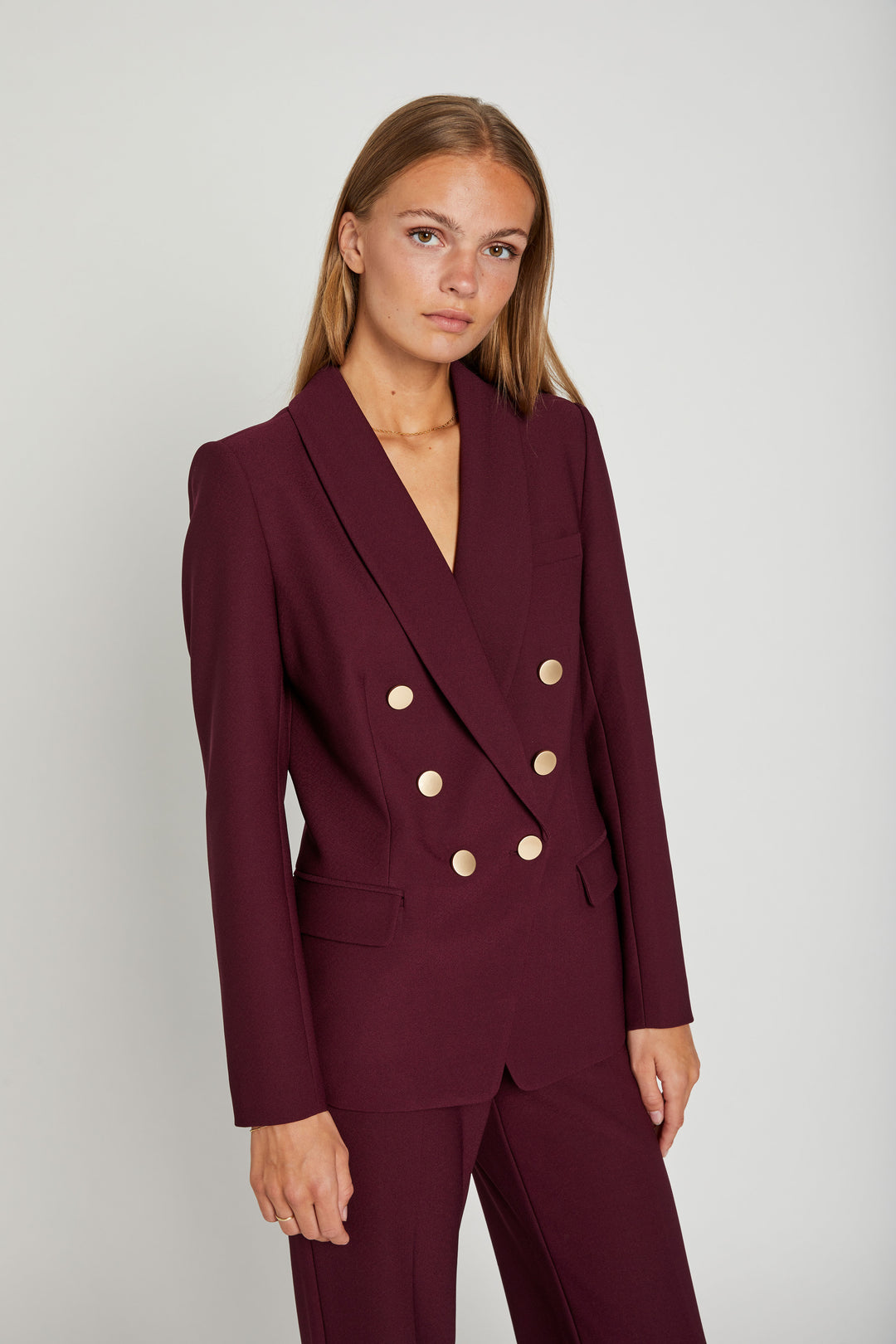 Rue de Femme Eloise Blazer BLAZERJACKETS 350 Raspberry wine