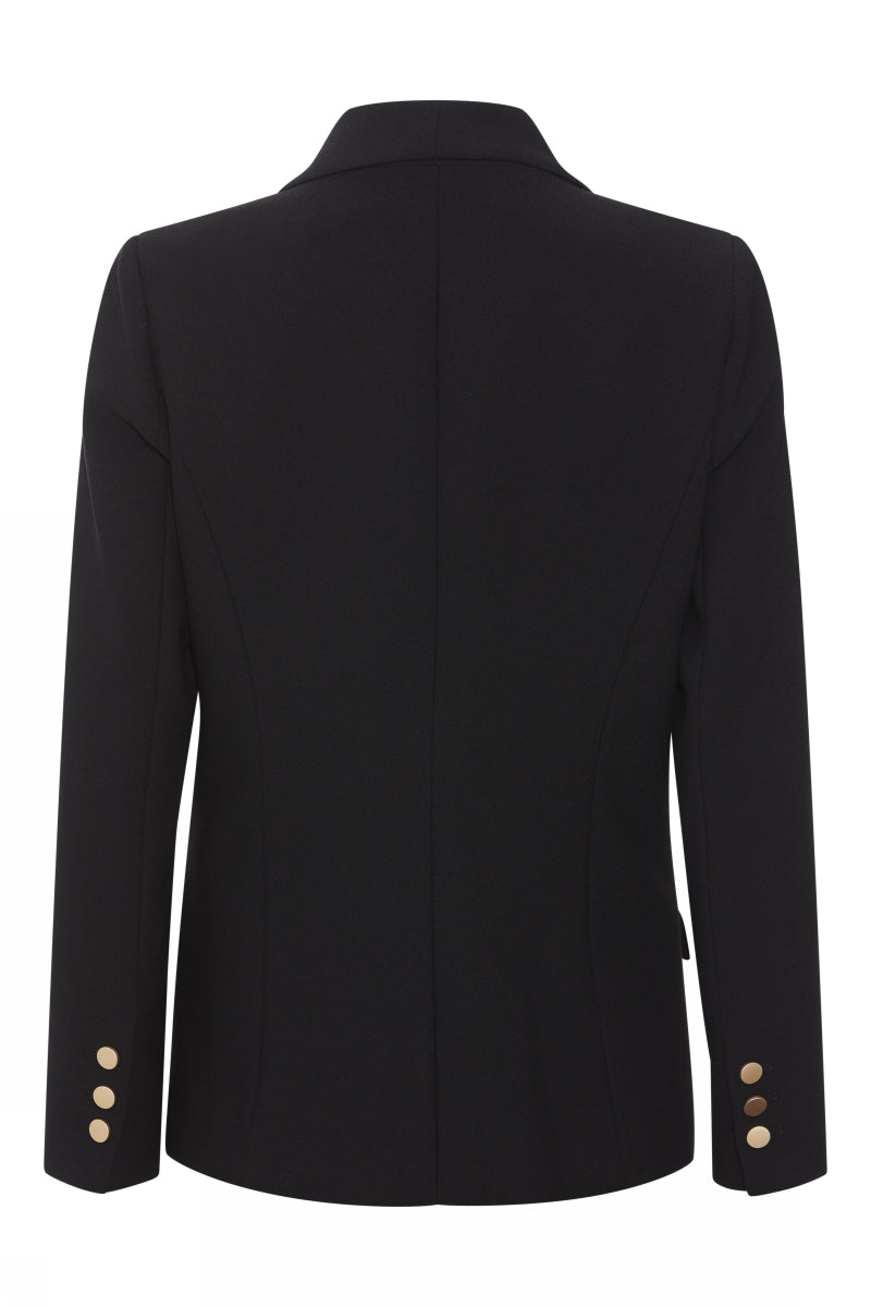 Rue de Femme Eloise Blazer BLAZERJACKETS Sort