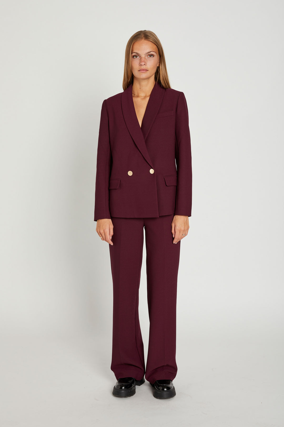 Rue de Femme Eloisetto Blazer BLAZERJACKETS 350 Raspberry wine