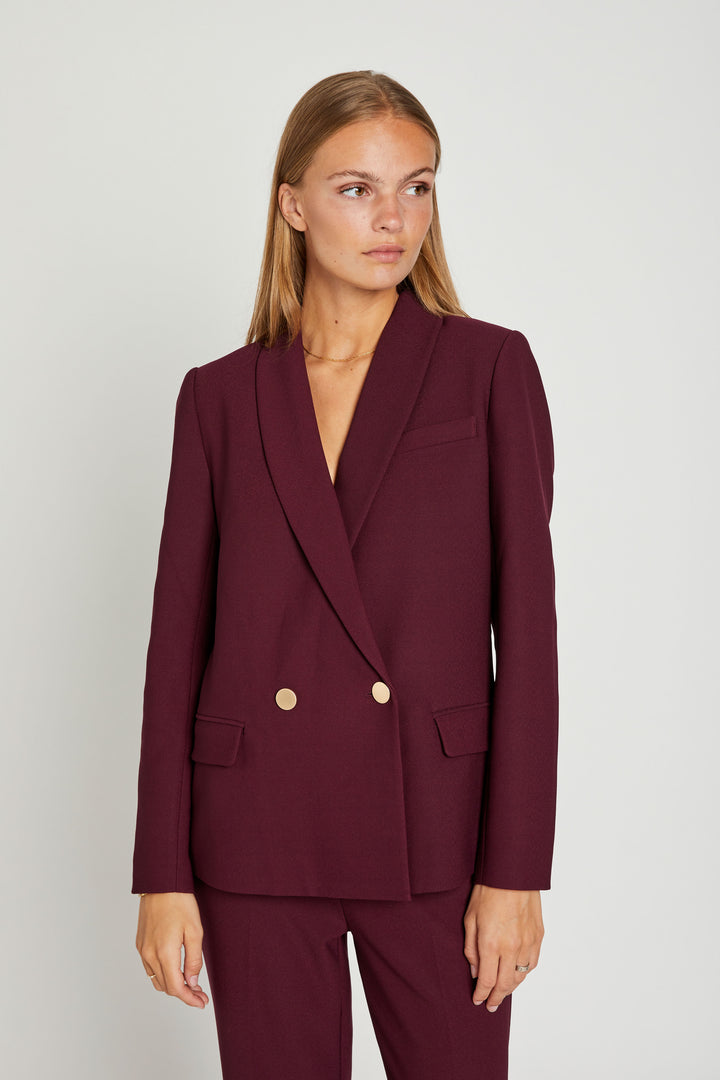 Rue de Femme Eloisetto Blazer BLAZERJACKETS 350 Raspberry wine