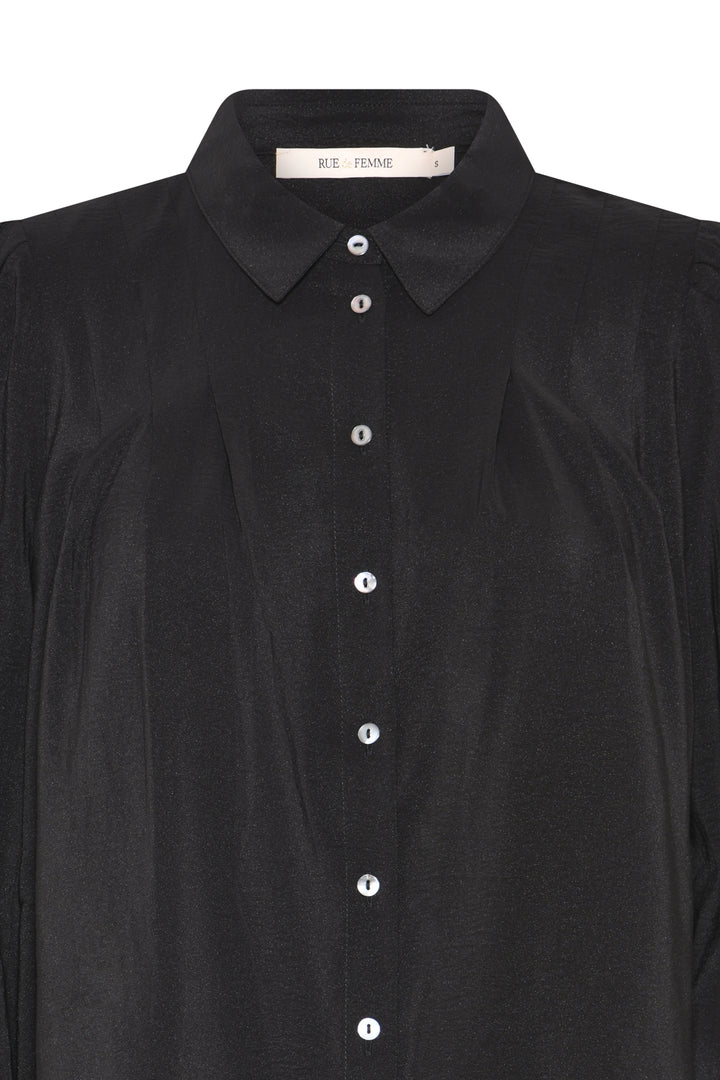 Rue de Femme Elyssa Skjorte SHIRTS Sort