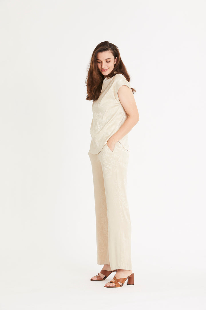 Rue de Femme Esme bukser RdF TROUSERS 156 Vanilla cream