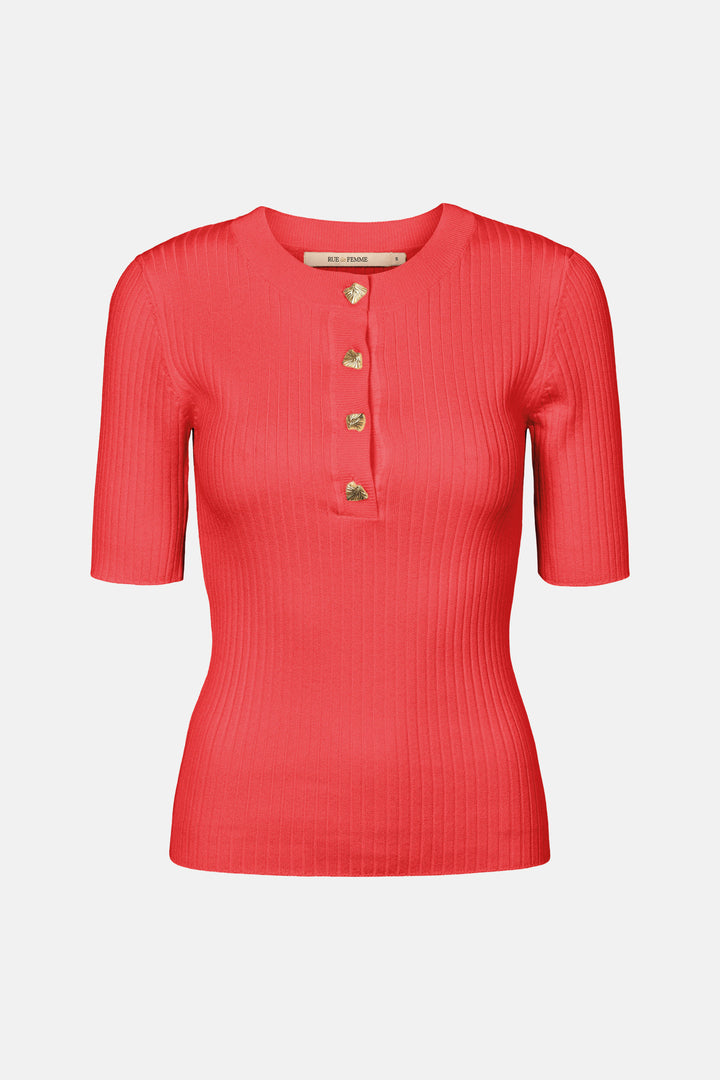 Rue de Femme Fennec strik KNITWEAR, LIGHT 310 Mars red