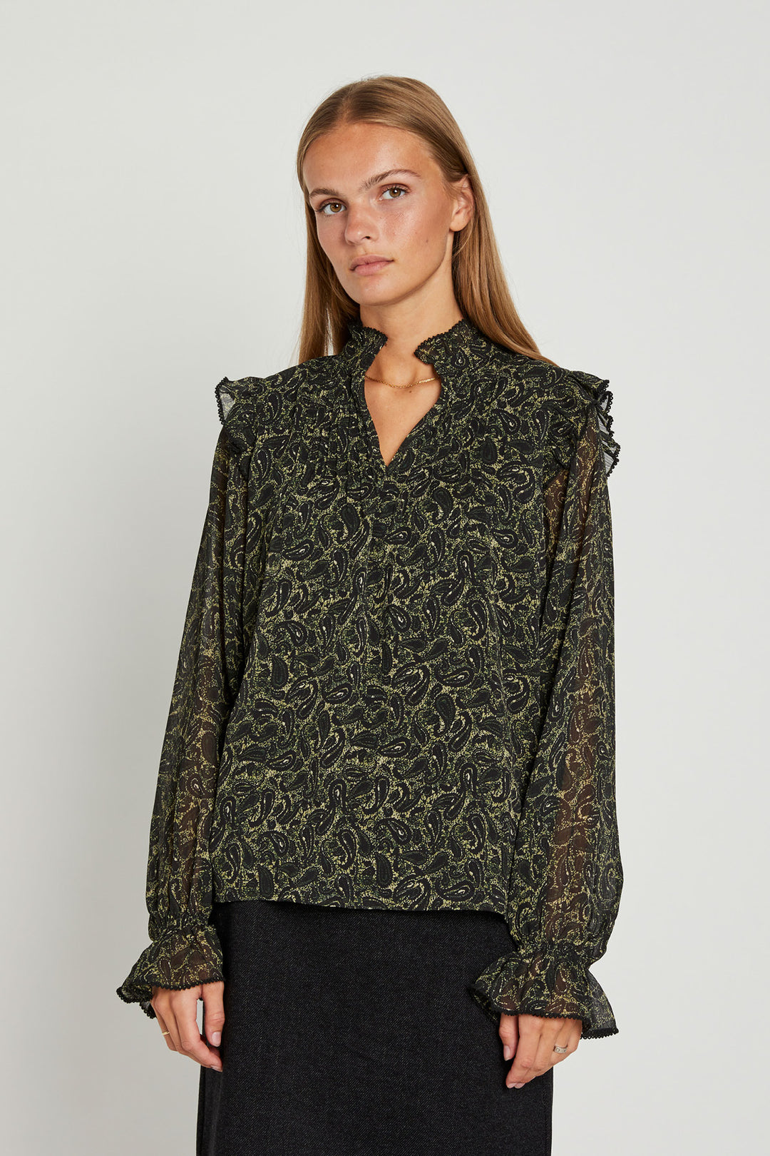 Rue de Femme Fiona Bluse BLOUSE 54 Green