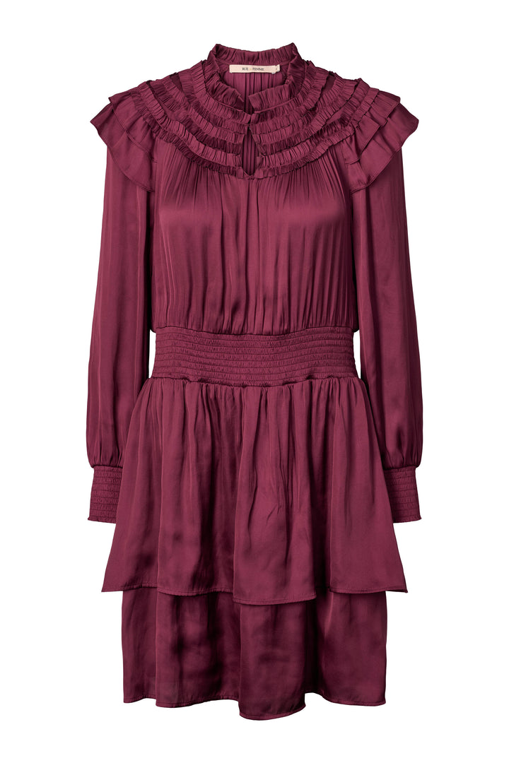 Rue de Femme Flori Kjole DRESSES 350 Raspberry wine