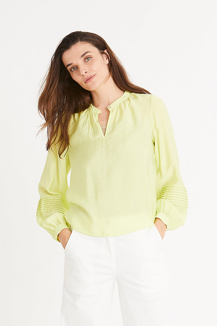 Rue de Femme Gala skjorte SHIRTS 704 Bright moss