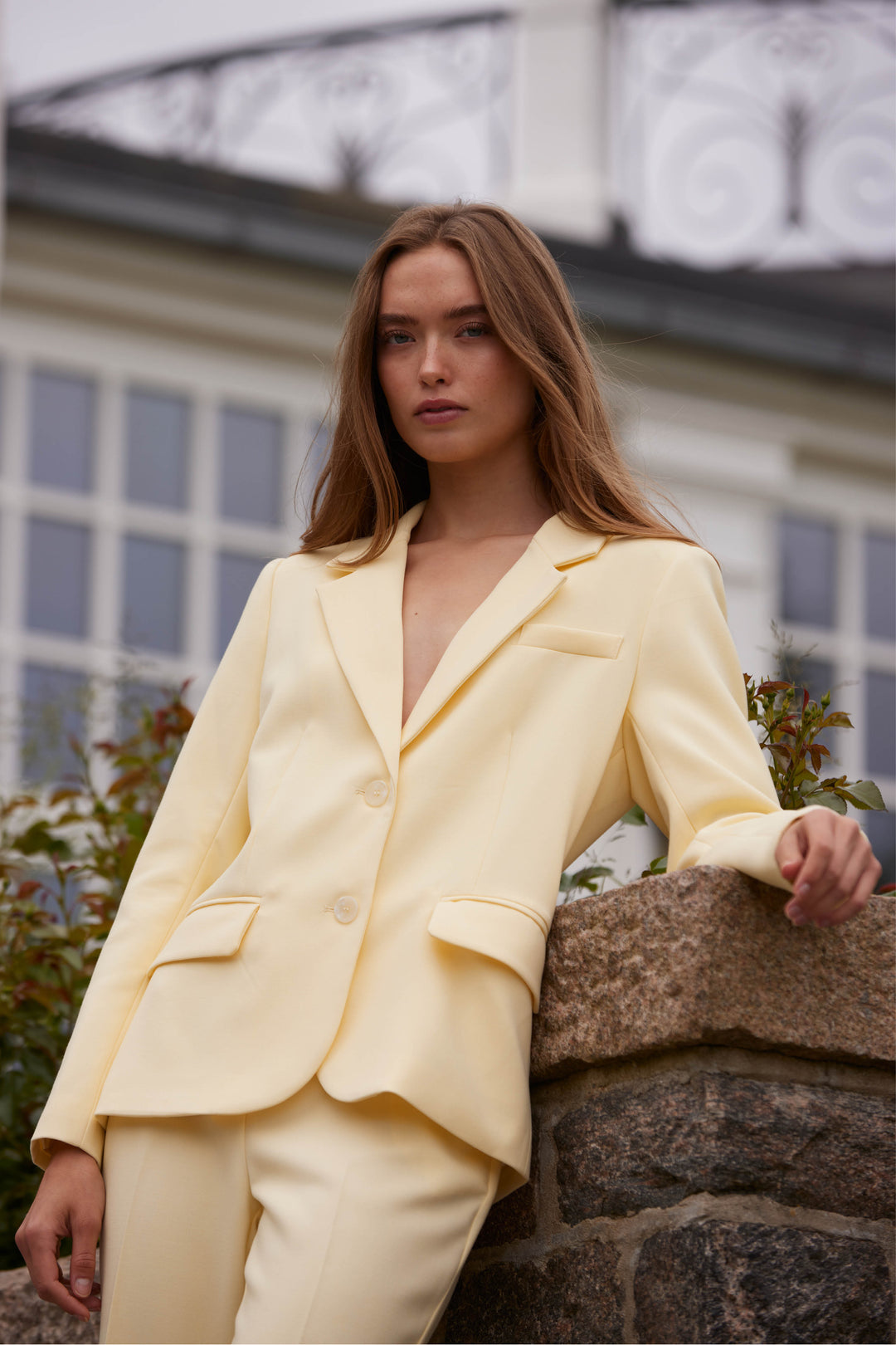 Rue de Femme Gunvitta blazer BLAZERJACKETS 703 Soft yellow