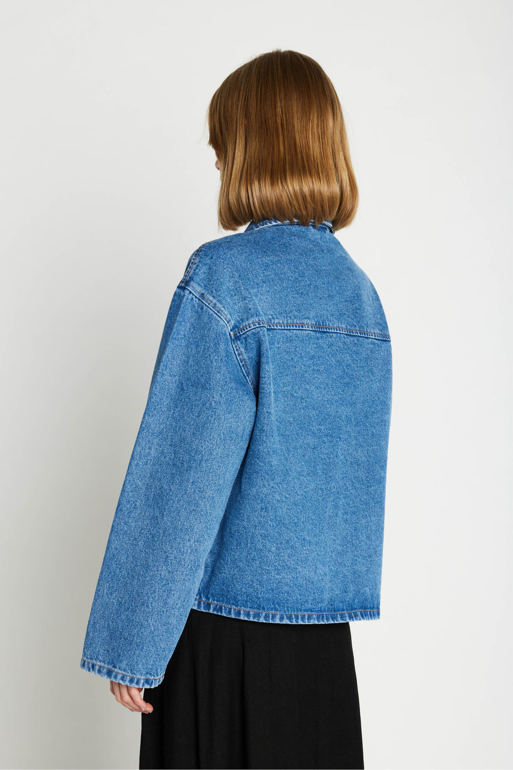 Rue de Femme Hella denimjakke OUTERWEAR, LIGHT 200 Blue denim