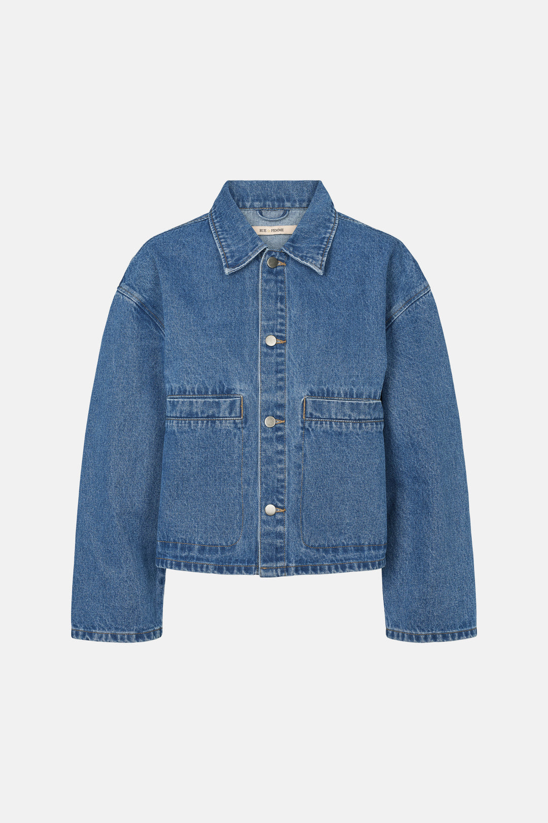 Rue de Femme Hella denimjakke OUTERWEAR, LIGHT 200 Blue denim