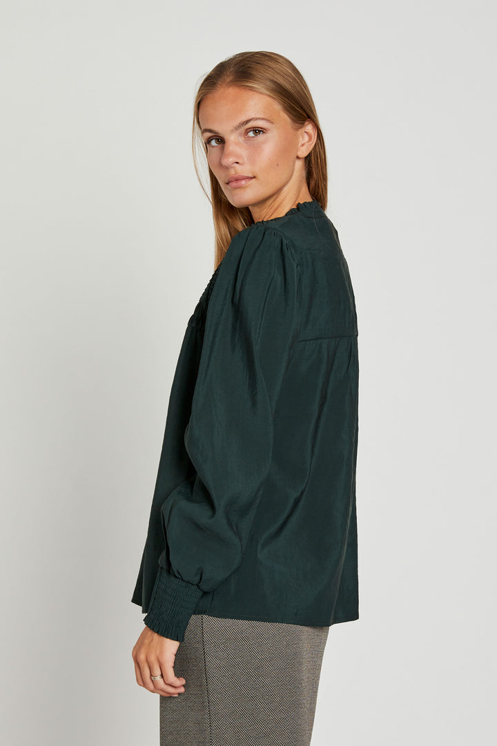 Rue de Femme Henrietta Bluse BLOUSE 54 Green