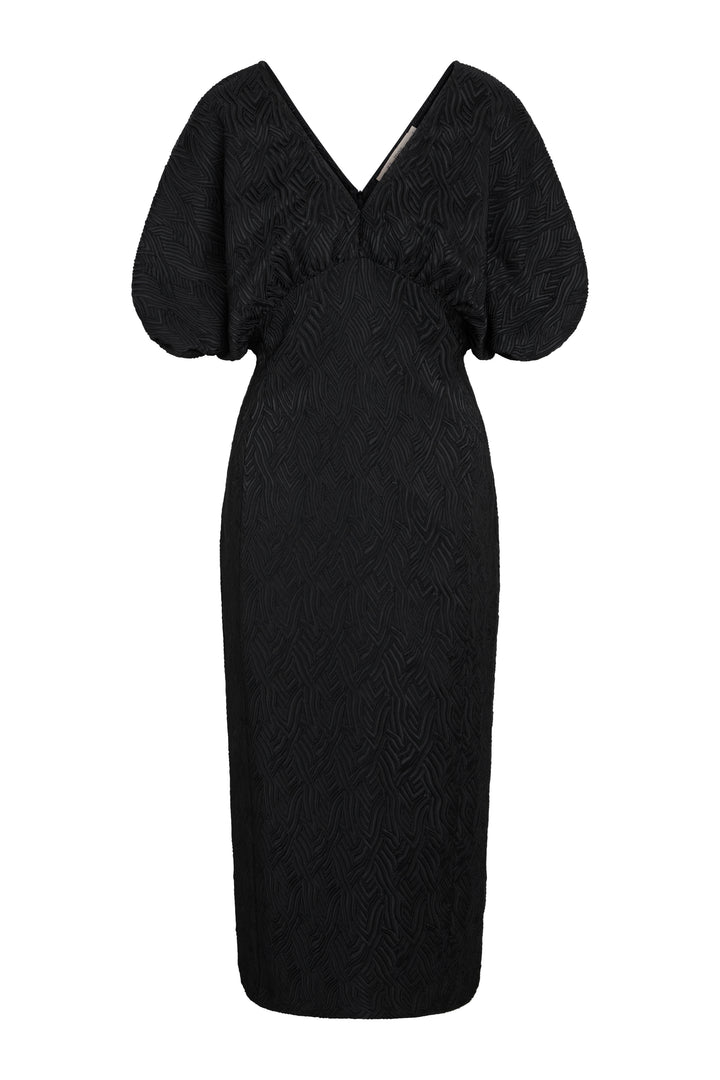 Rue de Femme Imene lang kjole DRESSES Sort