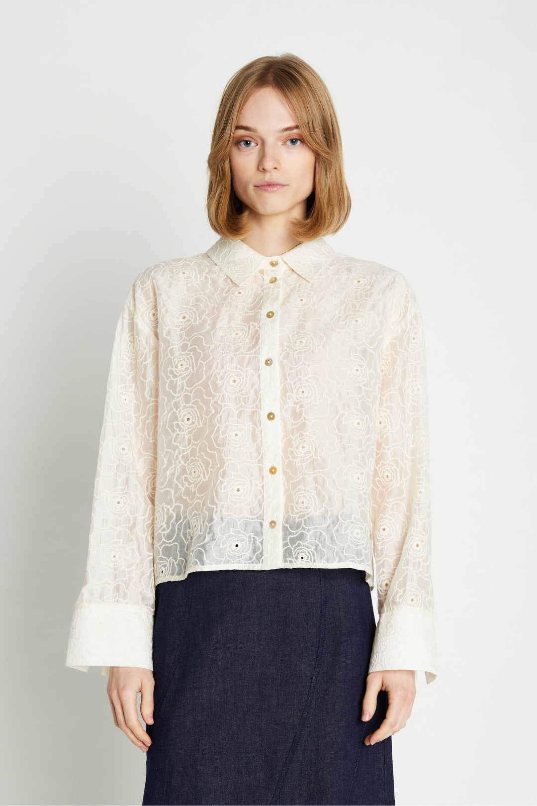 Rue de Femme Judith skjorte SHIRTS 02 Off white