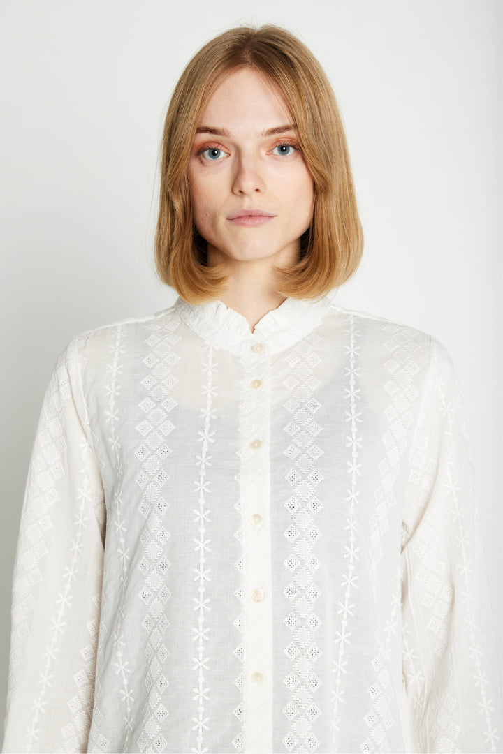 Rue de Femme Juno skjorte SHIRTS 02 Off white