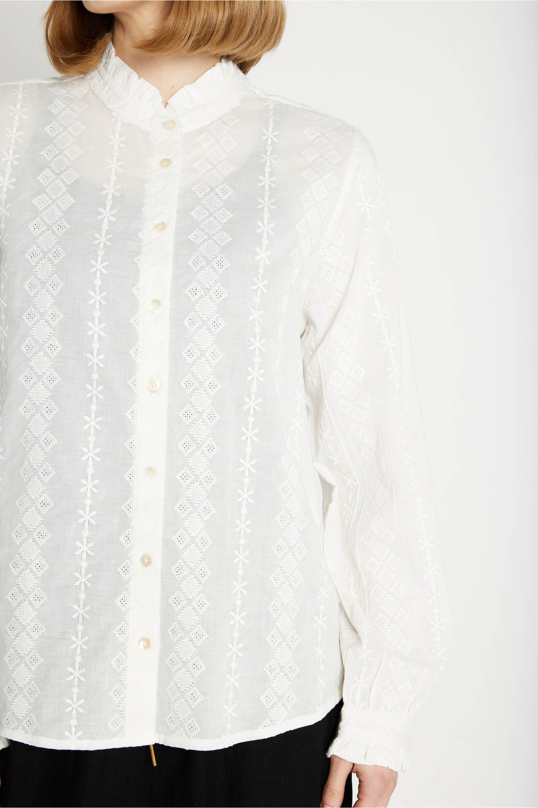 Rue de Femme Juno skjorte SHIRTS 02 Off white