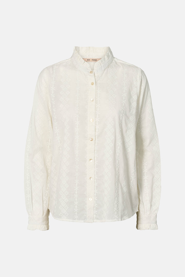 Rue de Femme Juno skjorte SHIRTS 02 Off white