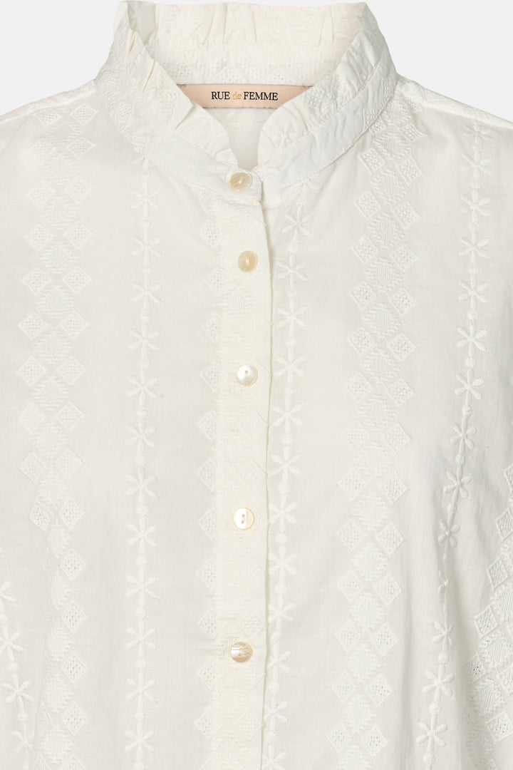 Rue de Femme Juno skjorte SHIRTS 02 Off white