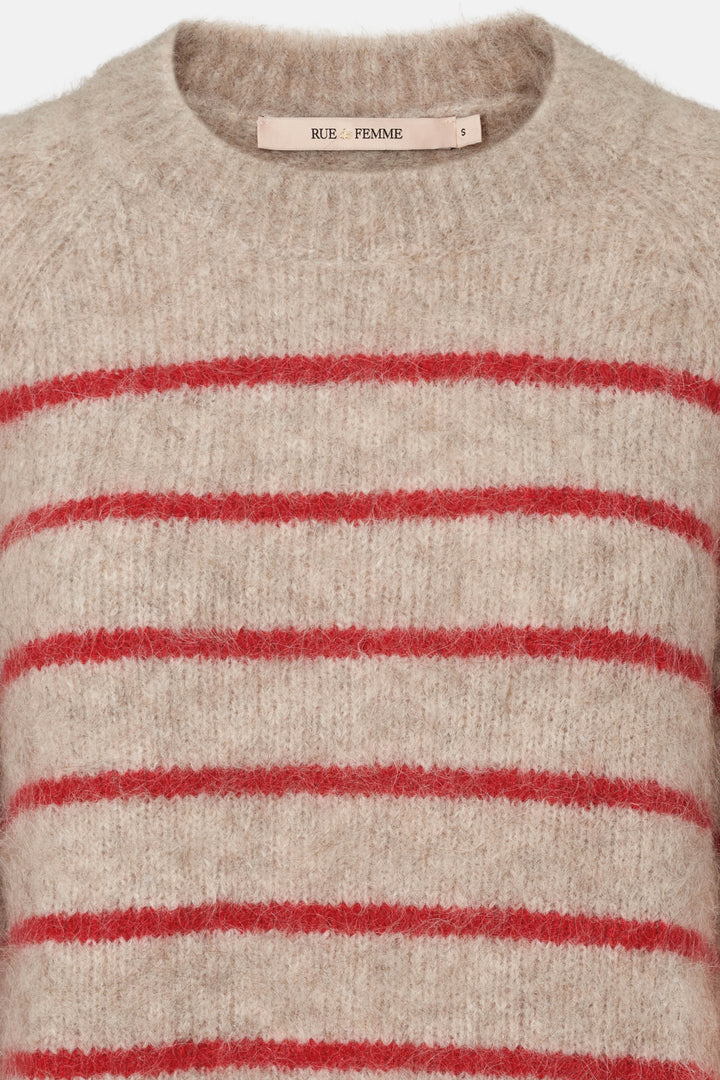 Rue de Femme Kalista strik KNITWEAR, HEAVY 310 Mars red