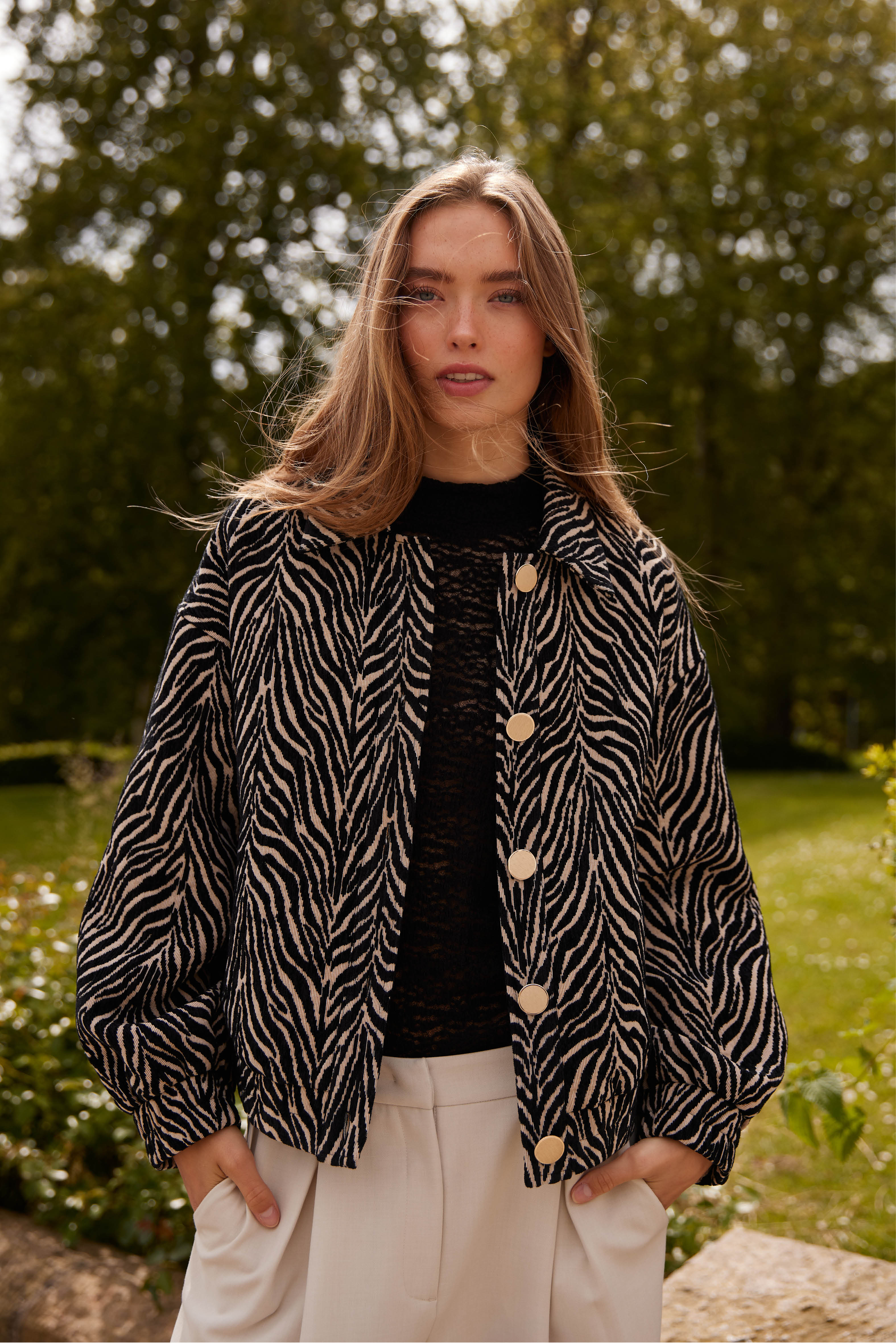 RDFMaelynn jacket - Black – RUE de FEMME